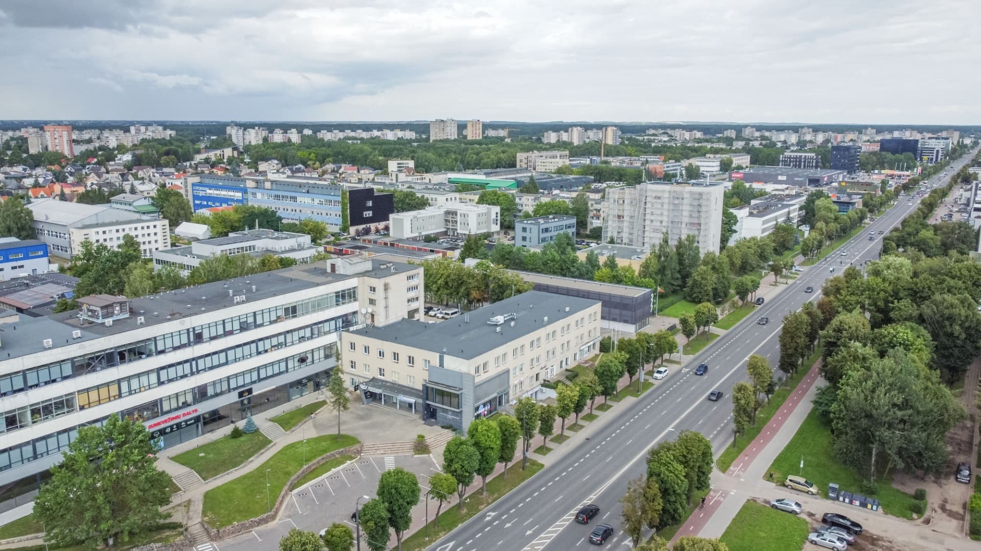 Kauno m. sav., Kauno m., Žaliakalnis, Savanorių pr.