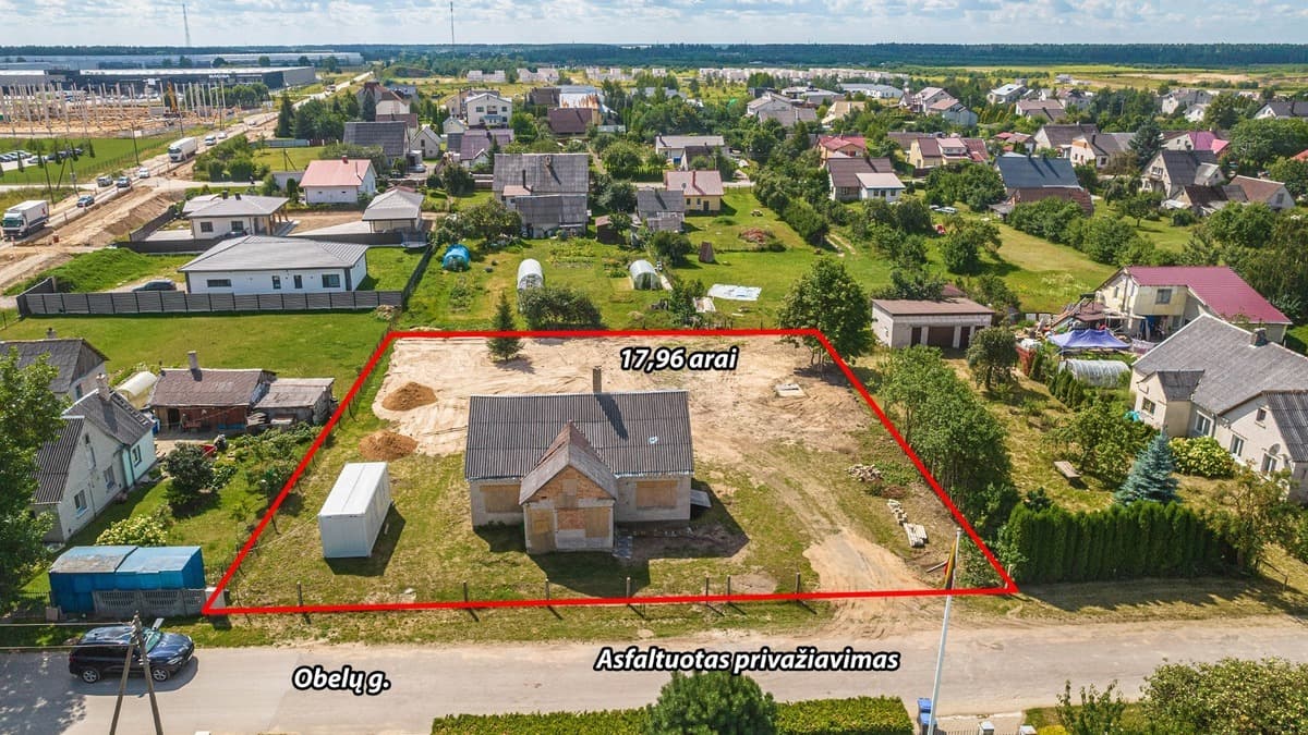 Trakų r. sav., Lentvario m., Obelų g.