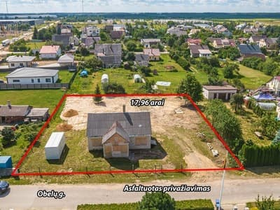 Trakų r. sav., Lentvario m., Obelų g.