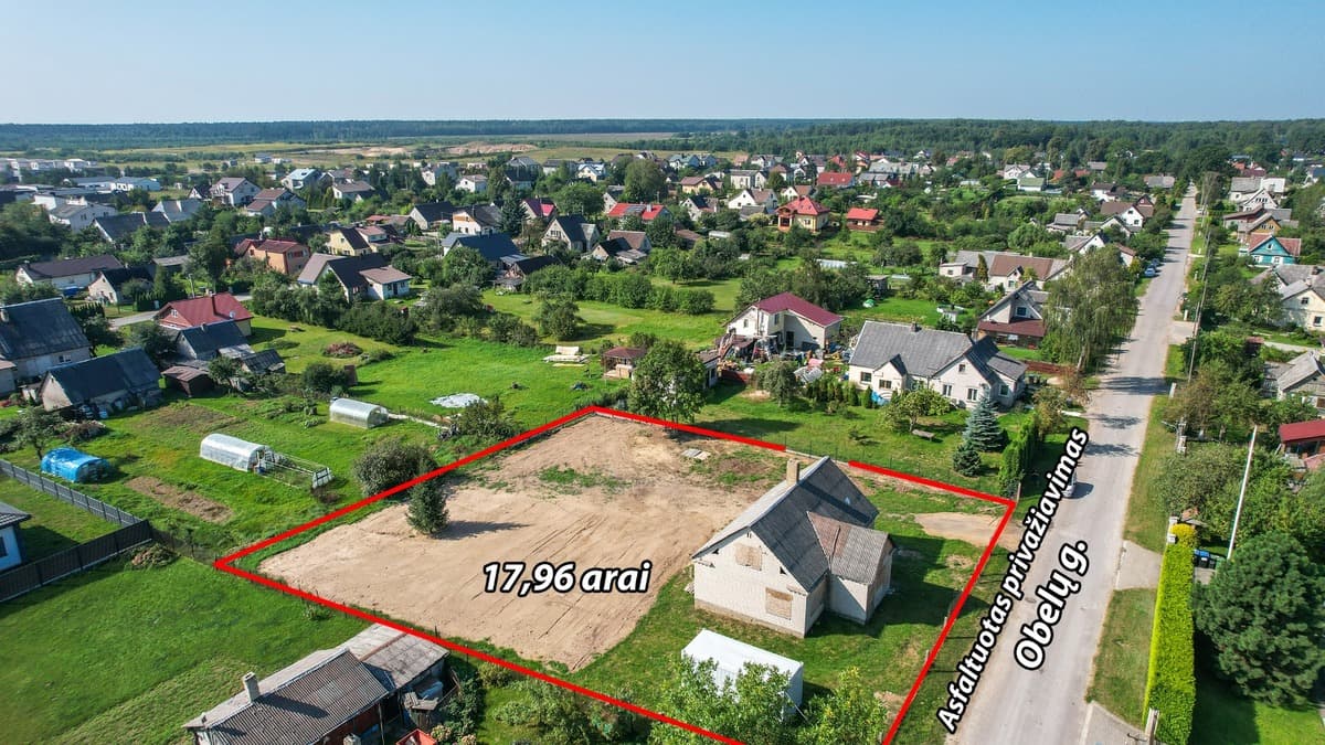 Trakų r. sav., Lentvario m., Obelų g.