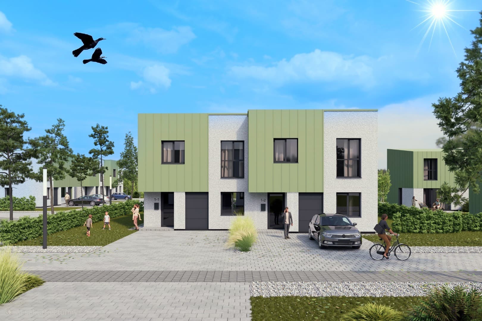 Kauno r. sav., Giraitės k., Magnolijų g.