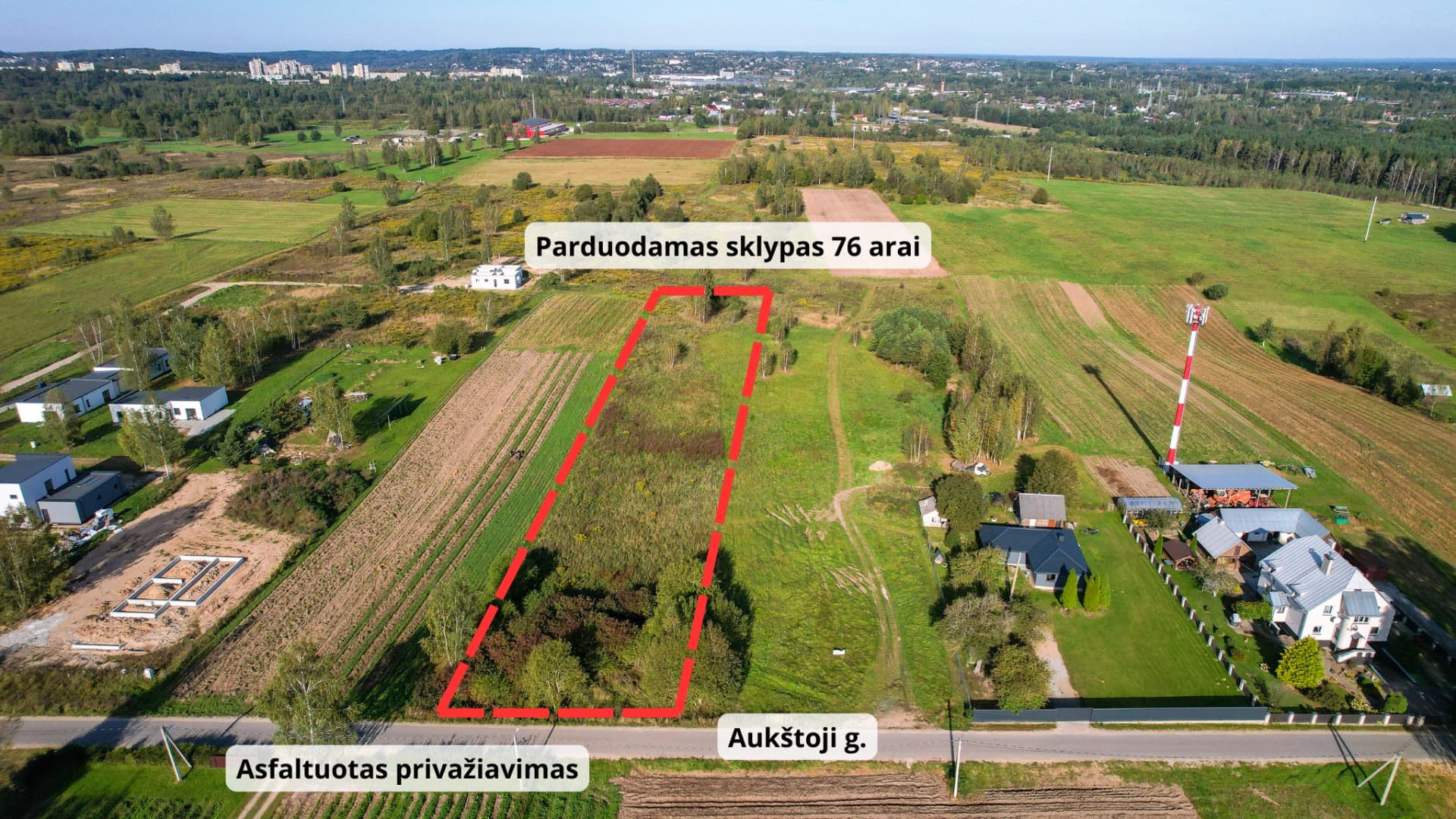 Vilniaus r. sav., Karklėnų k., Aukštoji g.